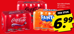  fanta coca-cola frisdrank cola 12 33 00 coca fant orange pak blikjes stuk original taste 330ml 