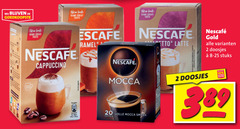  nescafe oploskoffie 2 10 20 new book same latte gold doosjes stuks cappuccino mocca volle koppen 