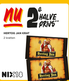  hertog jan krat bier 2 18 halve kratten 