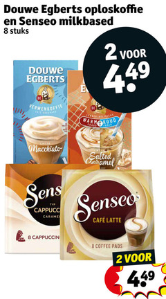  douwe egberts senseo oploskoffie koffiepads 2 8 milkbased stuks 44 verwenkoffie latte macchiato delicieux salted caramel cappuccino mcafee coffee pads 