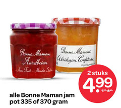  bonne maman jam 2 335 aardbeien abrikozen confiture minder pot stuks 