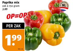  paprika 750 mix zak kilo nederlands nl bodem 