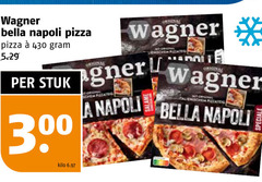  wagner diepvriespizza 300 430 bella napoli pizza stuk kilo original it salame 