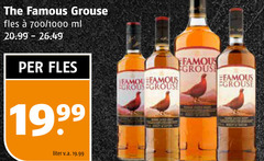  famous grouse whisky fles 700 1000 ml liter v.a. egrouse 