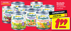  bonduelle groenteconserven 3 10 bond rode haricots cere doperwtjes petits pois bit taste kikkererwten chiches worteltjes carottes groenten ml blikjes 