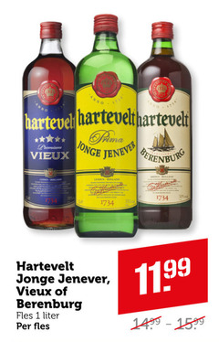  hartevelt berenburg vieux jenever 1 30 35 anno premium prima jonge leiden holland le rol fles liter 