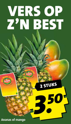  mango ananas 2 vers best monte gold stuks 