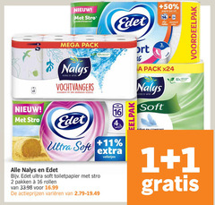  edet nalys toiletpapier 1 2 3 4 11 16 18 24 50 80 stro grondstof besparend mega pack inspired by nature vochtvangers keukenpapier super absorberende zacht papier rol rollen ultra soft velletjes pakken varieeren comfort 