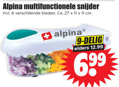  6 9 11 27 alpina multifunctionele snijder bladen ca. cm delig elders 