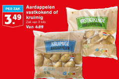  aardappelen 3 18 20 30 200 zak vastkokend kruimig kilo vastkokende kruimige bakken poffen min nutri score planet proof oven 