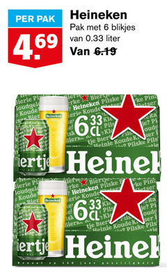  heineken blikjes bier 6 150 pak liter koude best jaar biertje oud go pils aken ei 