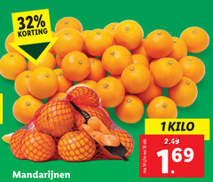  mandarijnen 1 14 16 32 kilo 