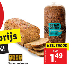  brood 14 20 100 sesam volkoren dag vers 