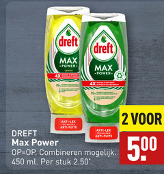  dreft afwasmiddel 2 450 500 lemon moins 4x minder schrob ingredients biologisch recycle schrobben fred briljant bespaar energie power anti technologie fuite combineren ml stuk 