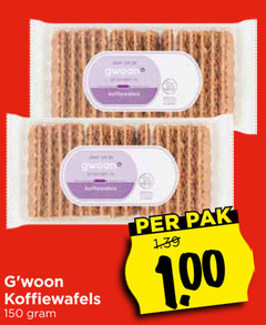  wafels 100 150 gwoon koffiewafels pak 