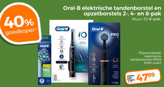  3 5 8 10 30 40 100 goedkoper oral b elektrische tandenborstel opzetborstels pak pro cross action active smile edition series pack removal heather modes black lava wow co lasting battery pressure pro3 zwart removes up to and gun 