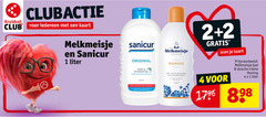  1 2 4 1000 kruidvat club kaart melkmeisje sanicur liter original bath shower gel dermo milde getest honing bad douche melkproteinen scan 32 42 