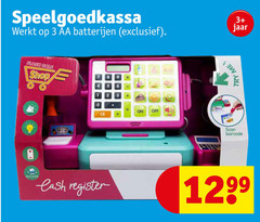  1 3 speelgoedkassa aa batterijen flash shop cash register off jaar scan barcode 