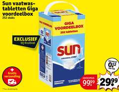  1 42 sun vaatwas tabletten giga stuks kruidvat 6x tabs mustang verzending www original all reiniging spoelglans 