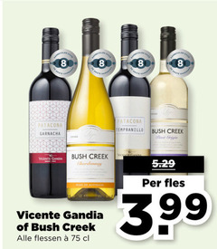  rose rode wijn witte 8 dood garnacha stage ham aanbevolen tempranillo creek pinot vicente gandia chardonnay wine australia flessen fles 3.99 