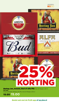  alfa amstel bud hertog jan krat bier 18 24 25 30 100 1870 trade bieren brouwen frica america paul jaar legitimatie alcohol nix18 king beers b r limburg pils plus.nl 