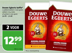  douwe egberts koffiebonen koffiepads oploskoffie koffie 2 200 500 pakken zakken stuks potten meester joure aroma rood evenwichtig rond grove maling snelfiltermaling kilo v.a. m.u.v 