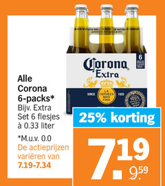  corona speciaalbieren 6 25 100 nature gin shops liter m.u.v 0.0 varieeren la since cerveza natural 