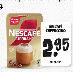  nescafe oploskoffie 10 new same taste cappuccino r zakjes 