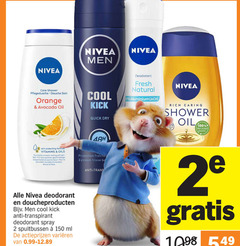  2 100 150 nivea men care shower pflegedusche douche orange avocado oil cool kick quick dry deodorant fresh natural aluminium caring recycled plastic protecting formula vitamins oils smooth lasting soft skin feet hout pour la sensation durable peau douce doucheproducten anti transpirant spray spuitbussen ml varieeren protection extreem frisse be e55 