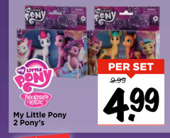  2 pony sony my little friendship 