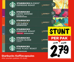  starbucks koffiecups 10 blonde espresso roast ge caffee verona ristretto round coffee capsules single origin colombia decaf house blend lungo nespresso pak pike roasted ground koffiecapsules soorten pakken stuks 