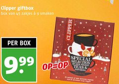  clipper thee 9 45 giftbox box zakjes smaken selection finest teas infusions 