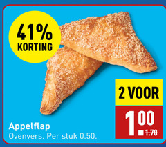  2 appelflap ovenvers stuk 