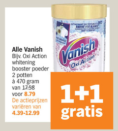  1 2 200 detachant vos blancs vlekken verwijderen wit weer vanish action whitening booster poeder potten varieeren 