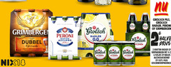  grolsch grimbergen speciaalbieren blikjes bier 2 4 6 18 abbaye abdij opgericht 1128 dubbel rijk fruitig moutig bitter donkere karamelmout 5 italiana originale qualita peroni nastro azzurro 330ml 6x meesterschap citroen radler 0.0 frisse beugel pilsner pils premium zachte verfrissend end afdronk halve kratten geschenkverpakkingen 