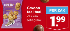  500 gwoon huisje taai taal zak 