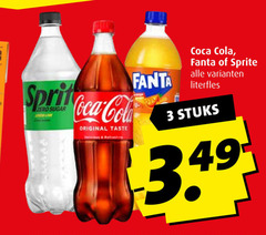  sprite coca-cola fanta cola frisdrank 3 coca original taste stuks 