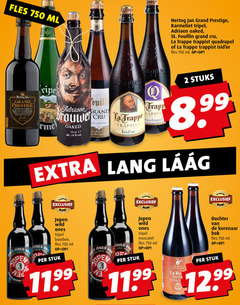  speciaalbieren 2 10 750 fles ml hertog jan grand prestige karmeliet tripel oaked st. cru la trappen trappist quadrupel jam ripe rand dc dry stuks lang men bon wild open bourbon stuk 02 moscatel dochter korenaar 