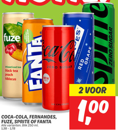  sprite fuze tea fanta fernandes frisdrank ice 2 250 sinaas appelsap r infused iced black peach hibiscus suriname zero sugar red grape sparkling lemonade new taste calories 1 00 coca cola blik ml natur flavourites lemon 