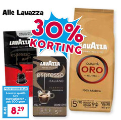  lavazza koffie koffiecups koffiebonen 30 100 150 250 500 ht espresso italiano qualita arabica coffee bean espressobonen pak 