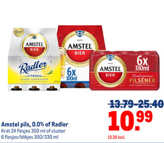  amstel alcoholvrij bier blikjes radler krat 6 24 300 1870 favoriete volk pilsener bieren citroen dubbel verfrissend mix 2.0 6x 300ml traditie pils 0.0 ml cluster 330 330ml traditiegetrouw volmout 10 99 