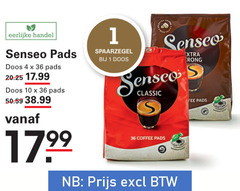  douwe egberts senseo koffiepads 1 4 10 36 eerlijke pads doos classic coffee fee 