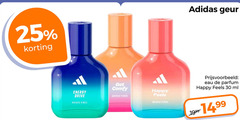  25 30 adidas geur energy drive vibes comfy-cat happy feels eau parfum ml 