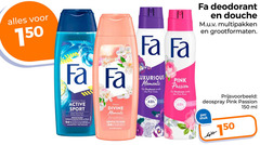  150 fa moments deodorant like pink viola passion rose douche multipakken grootformaten experience active sport green citrus gentle to skin formule douce pour la peau naturally shower gel divine wild stand cream protects without deospray stuk ml 