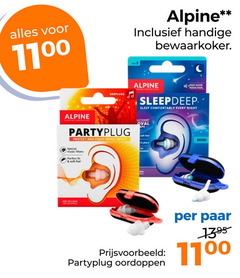  1395 alpine protect and enjoy music safety filters fi soft feel bewaarkoker earplugs high noise every night oval mini oordoppen paar 