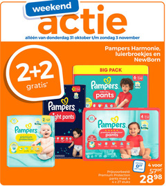  1 2 3 4 6 19 20 27 31 40 weekend oktober pampers harmonie luierbroekjes newborn free pants premium protection skin comfort stop big pack 3x baby absorption club night absorbent maat stuks luier 