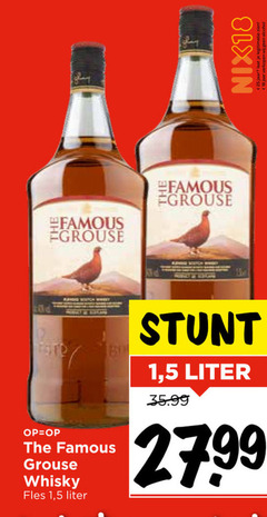  famous grouse whisky 18 nix18 jaar alcohol egrouse fles 1 5 liter be 