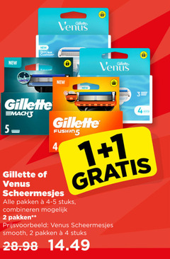  1 2 3 4 5 gillette new skin cushion fusion5 venus scheermesjes pakken stuks combineren smooth 