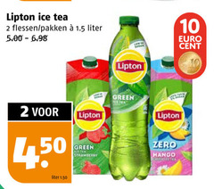  lipton ice tea 2 10 flessen pakken liter cent 4 50 green strawberry zero 