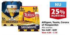  affligem texels speciaalbieren 25 6x speciaalbier blond skuumkoppe corona hoegaarden soorten 